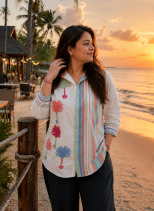 Bloom Stripe Shirt