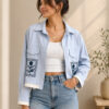 Bloom Stamp Boxy Shirt